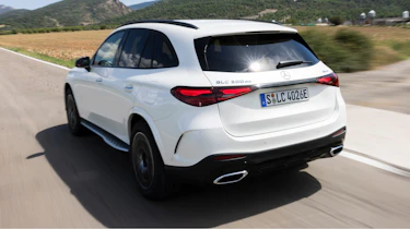 Mercedes GLC 300 de - rear tracking