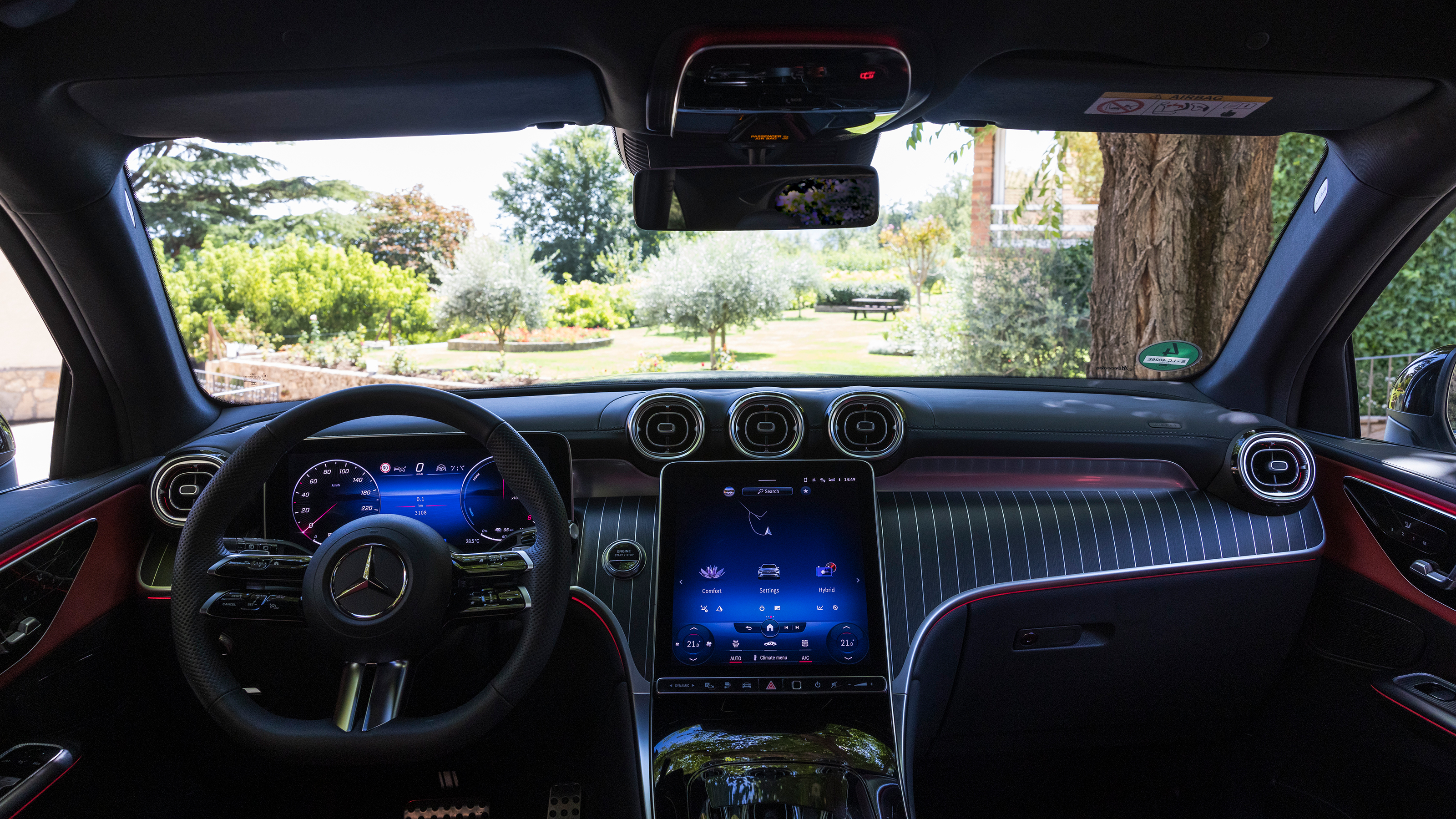 Mercedes GLC 300 de - interior