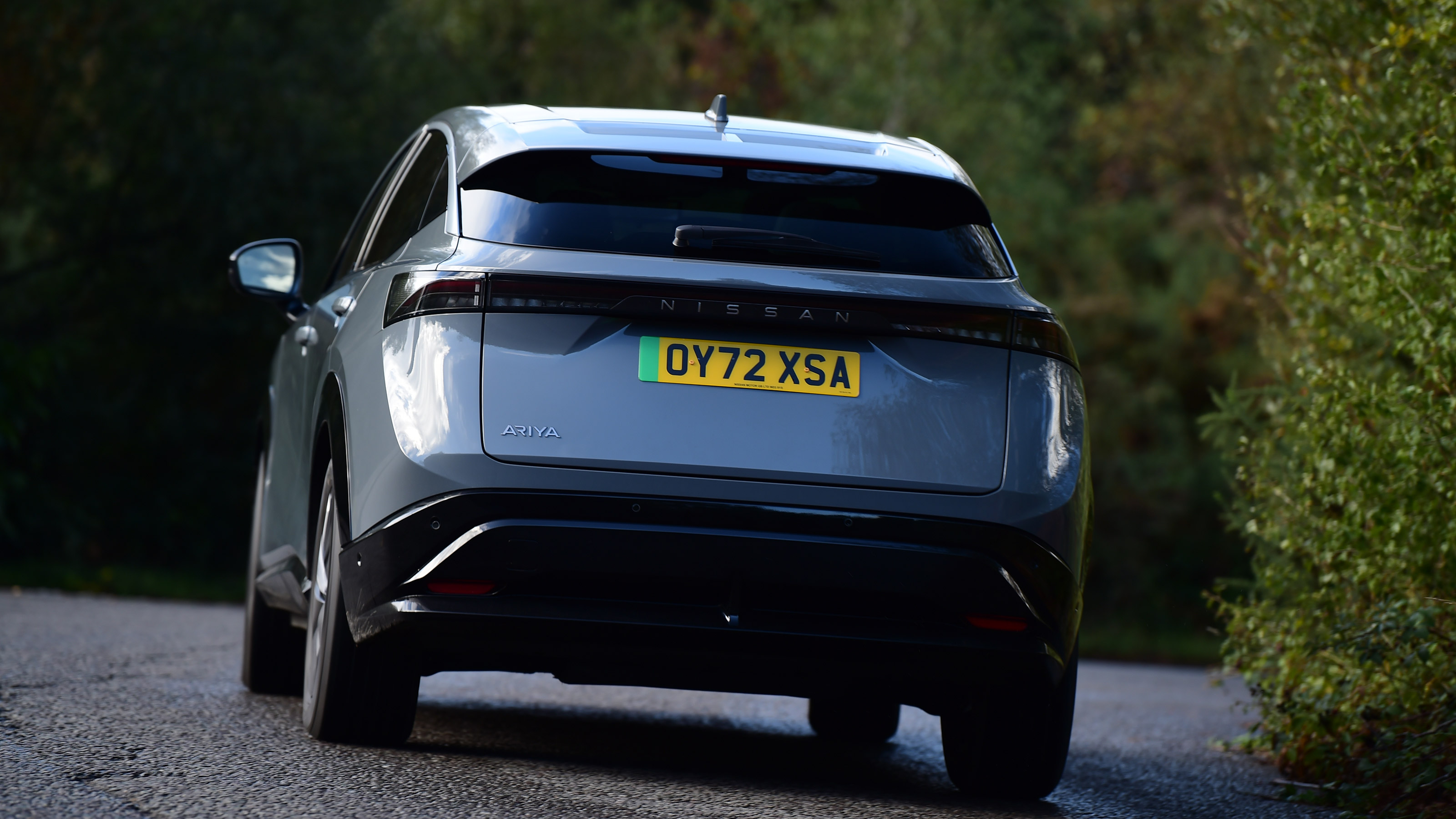 Nissan Ariya 87kWh - rear cornering