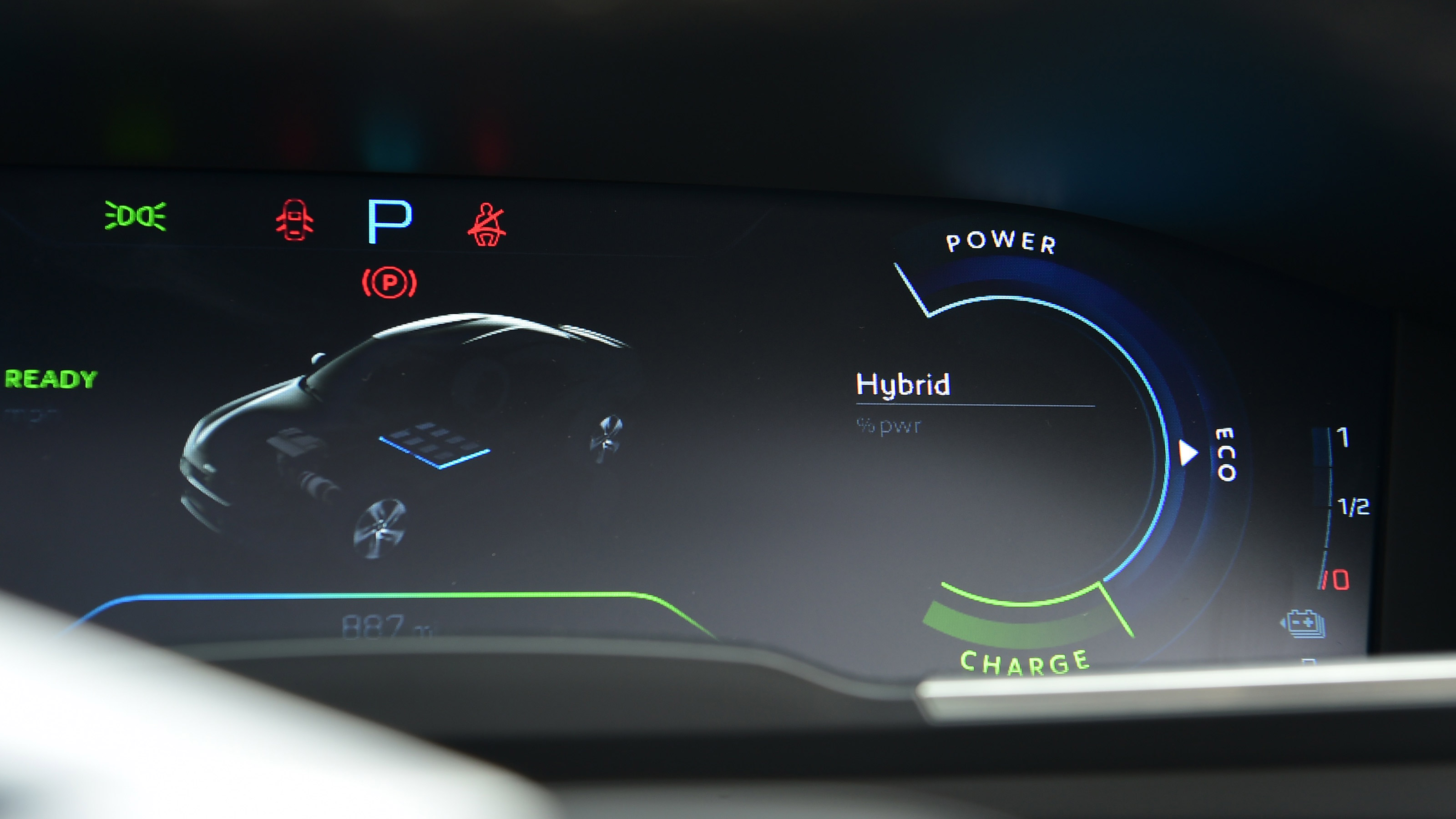 Peugeot 508 - dials