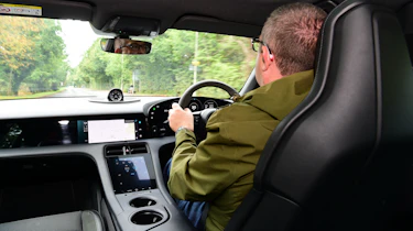 Porsche Taycan Cross Turismo long-termer - interior driving