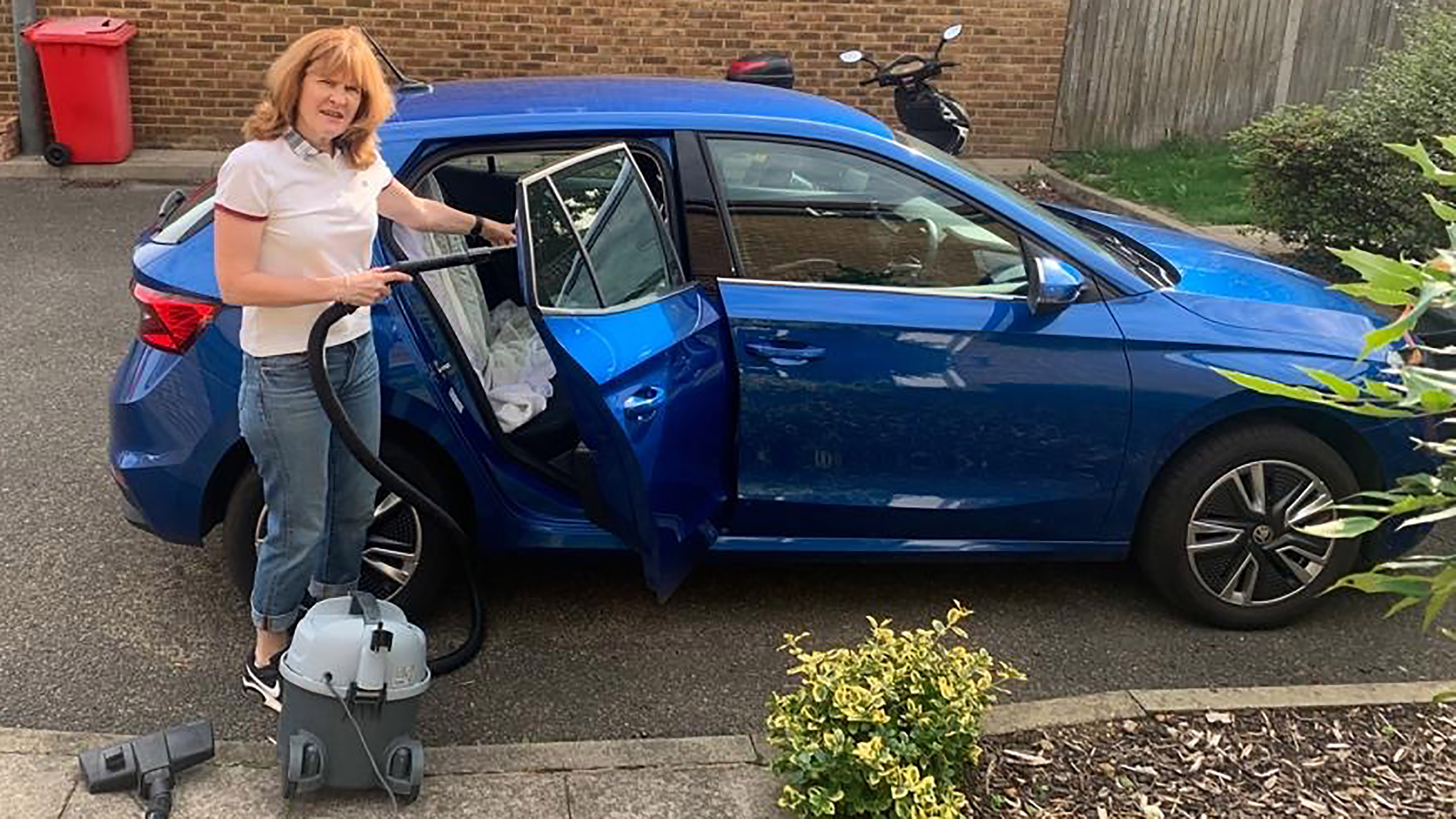 Skoda Fabia long termer second report - cleaning