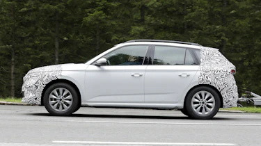 Skoda Kamiq facelift spyshot 4