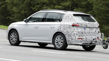 Skoda Kamiq facelift spyshot 6