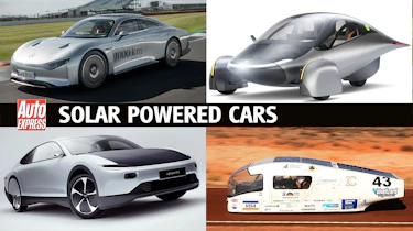 Solar powered cars