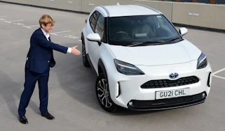Toyota Yaris Cross final report - James Brodie 'shaking hands' with the Yaris Cross