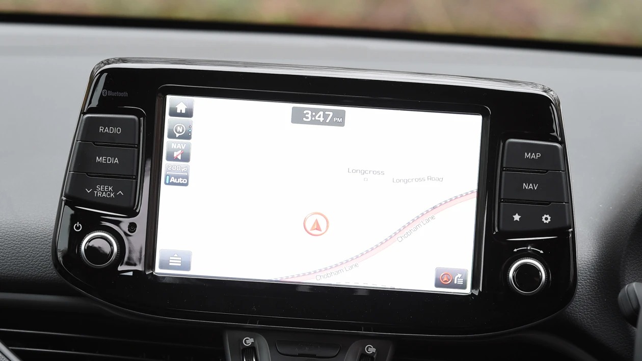Used Hyundai i30 Mk3 - infotainment
