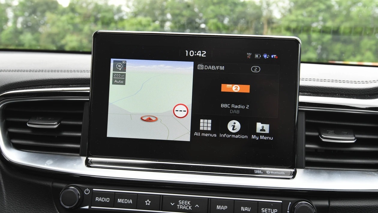 Used Kia Ceed Mk3 - infotainment