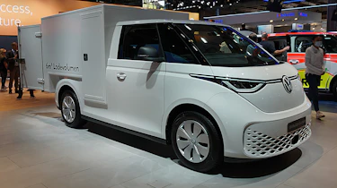 VW ID. Buzz Cargo van front