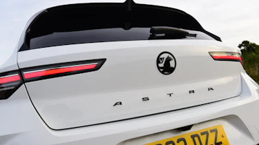 Vauxhall Astra diesel - rear lights