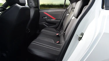 Vauxhall Astra diesel - rear seats