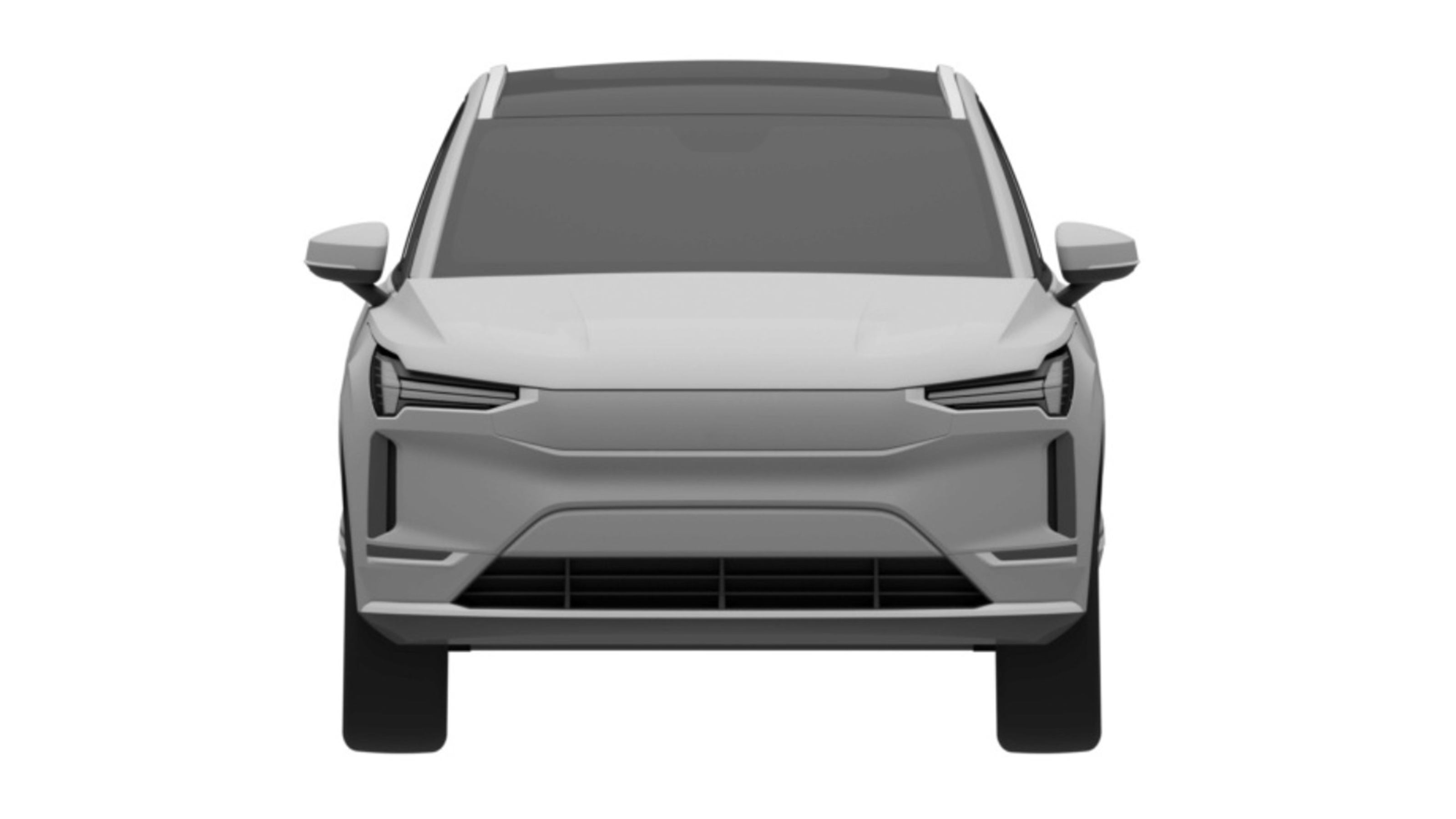 Volvo EXC90 patent image - front