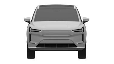 Volvo EXC90 patent image - front