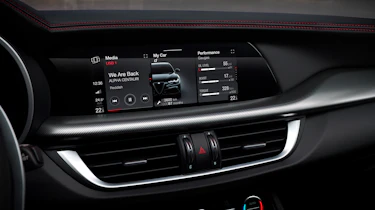 Alfa Romeo Stelvio facelift - infotainment