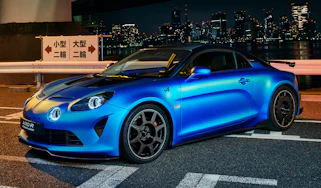 Alpine A110 R Fernando Alonso - front