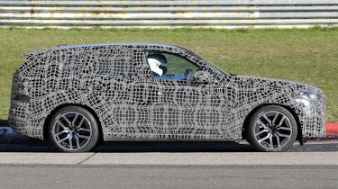 BMW X3 Nurburgring testing - side