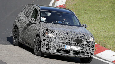 BMW X3 Nurburgring testing - front