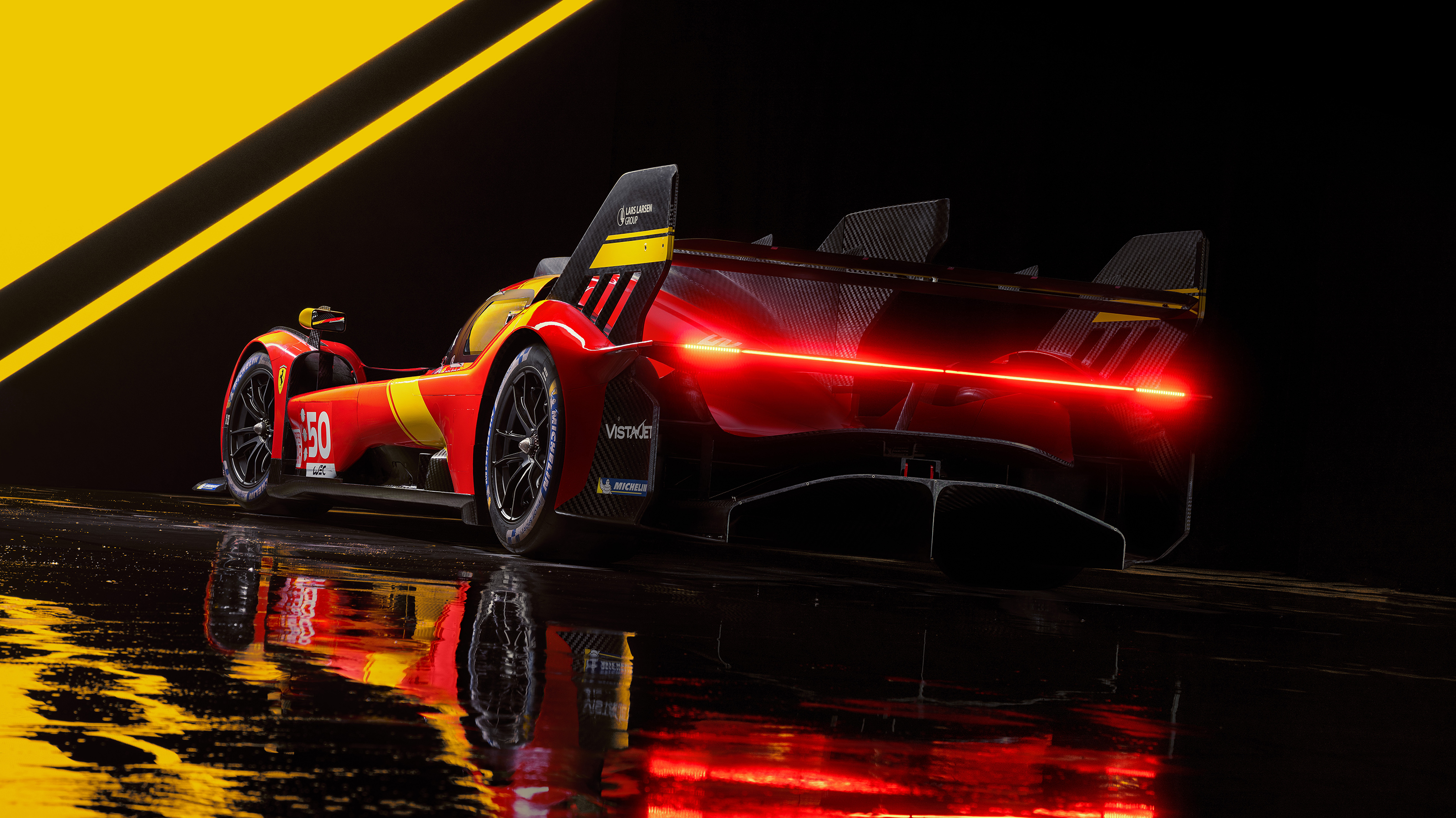 Ferrari 499P Le Mans Hypercar - rear