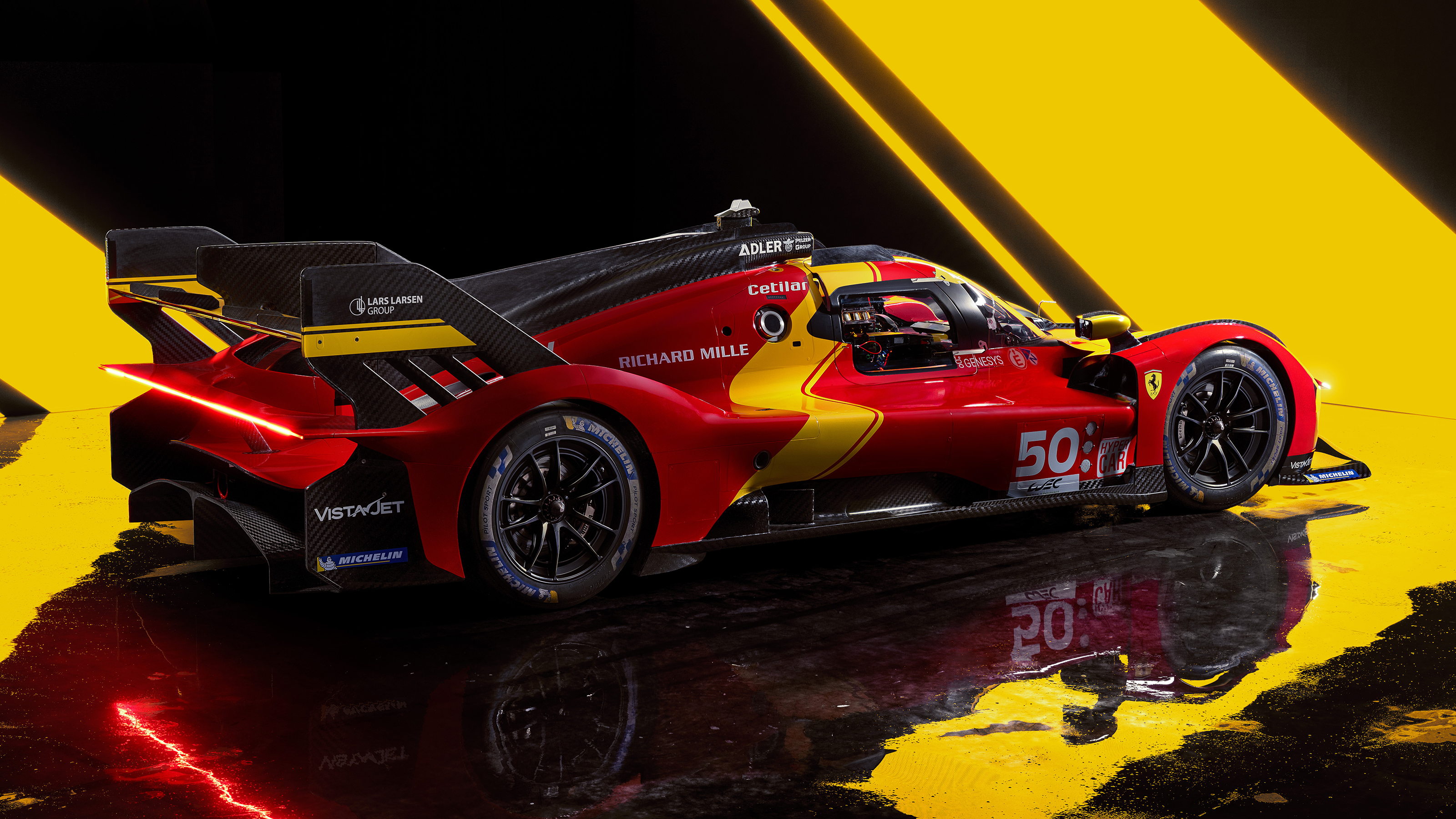 Ferrari 499P Le Mans Hypercar - rear