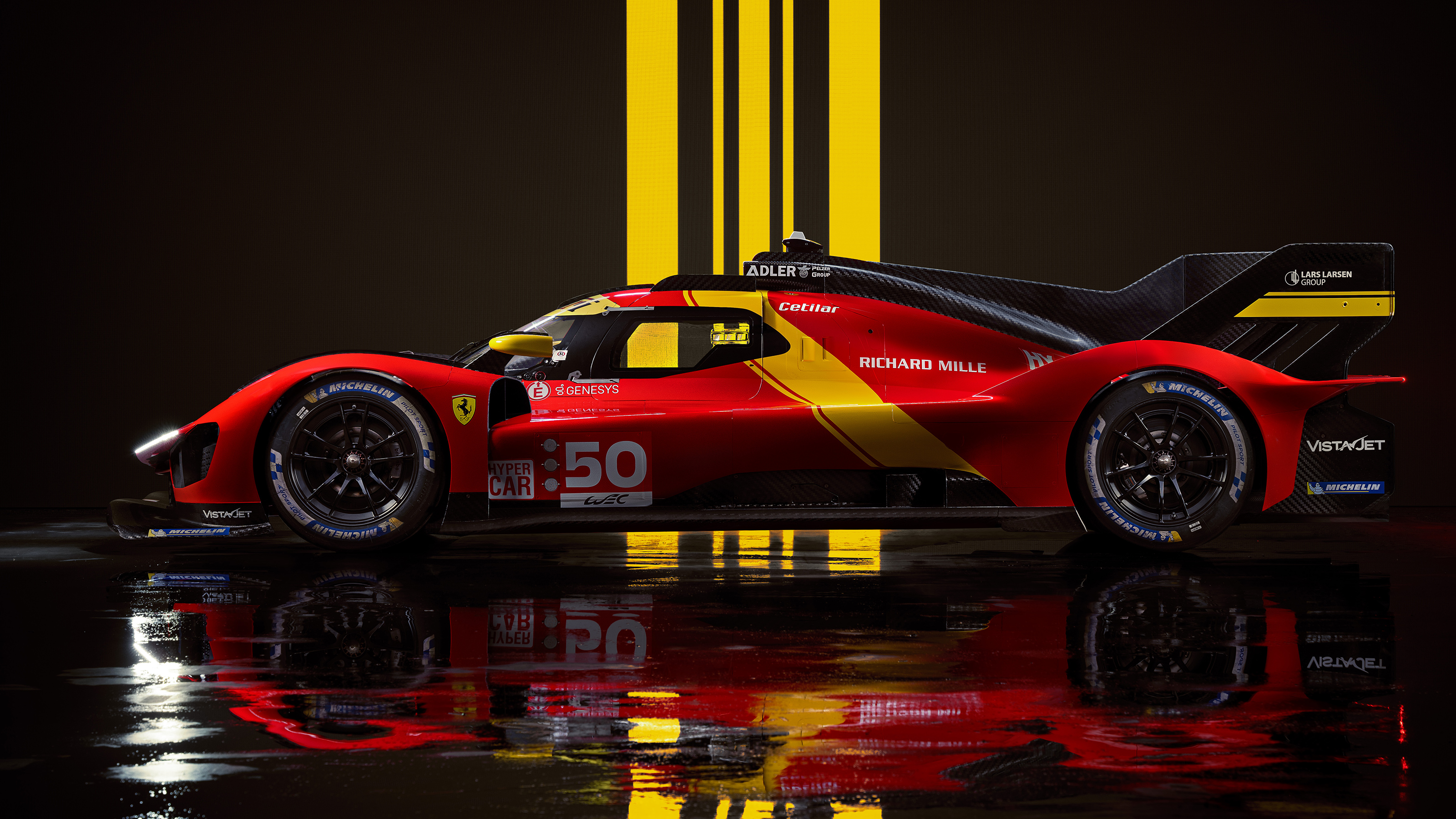 Ferrari 499P Le Mans Hypercar - side