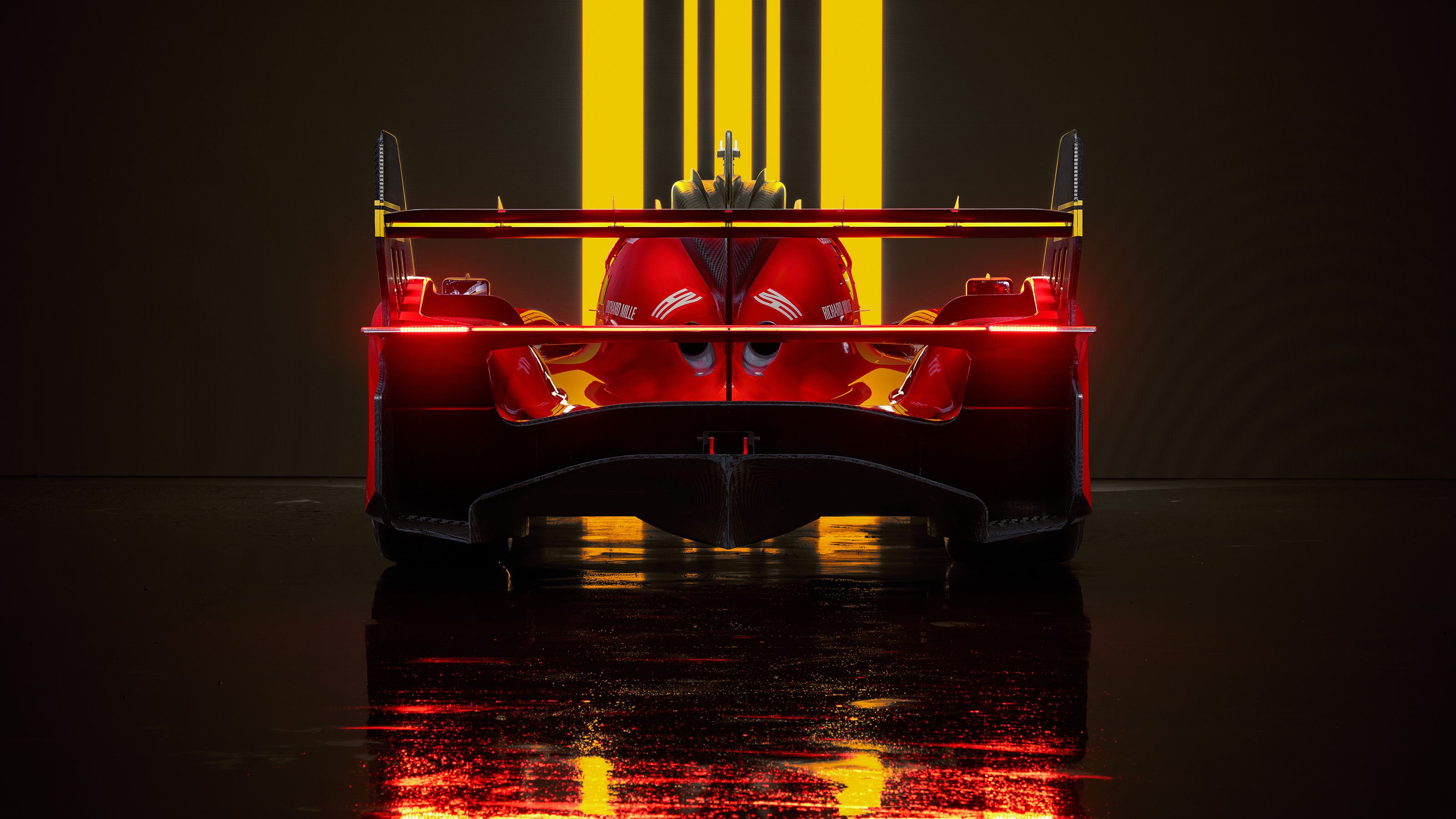 Ferrari 499P Le Mans Hypercar - rear