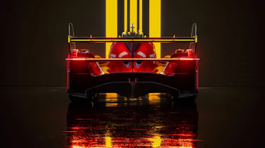 Ferrari 499P Le Mans Hypercar - rear