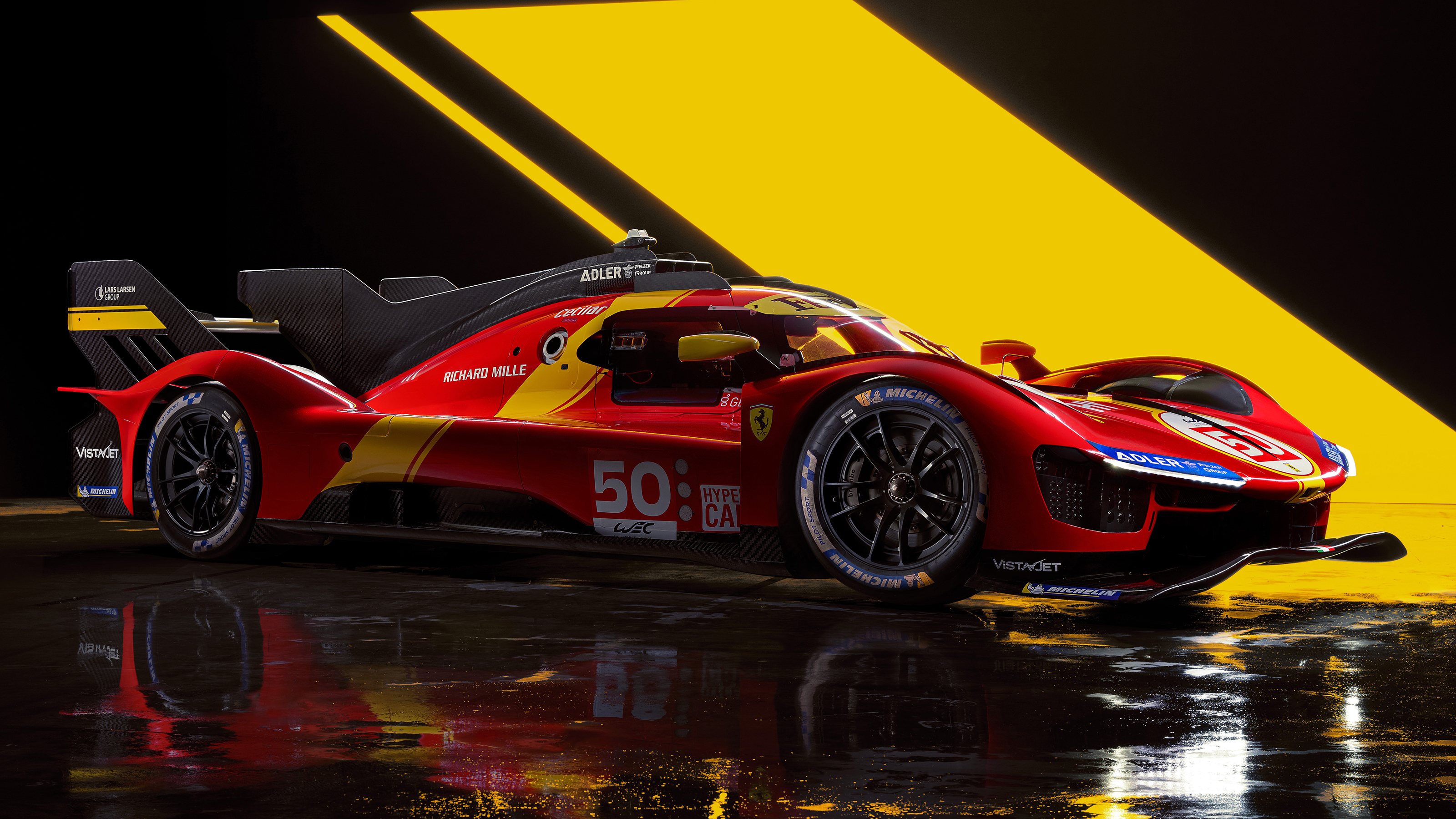 Ferrari 499P Le Mans Hypercar - side