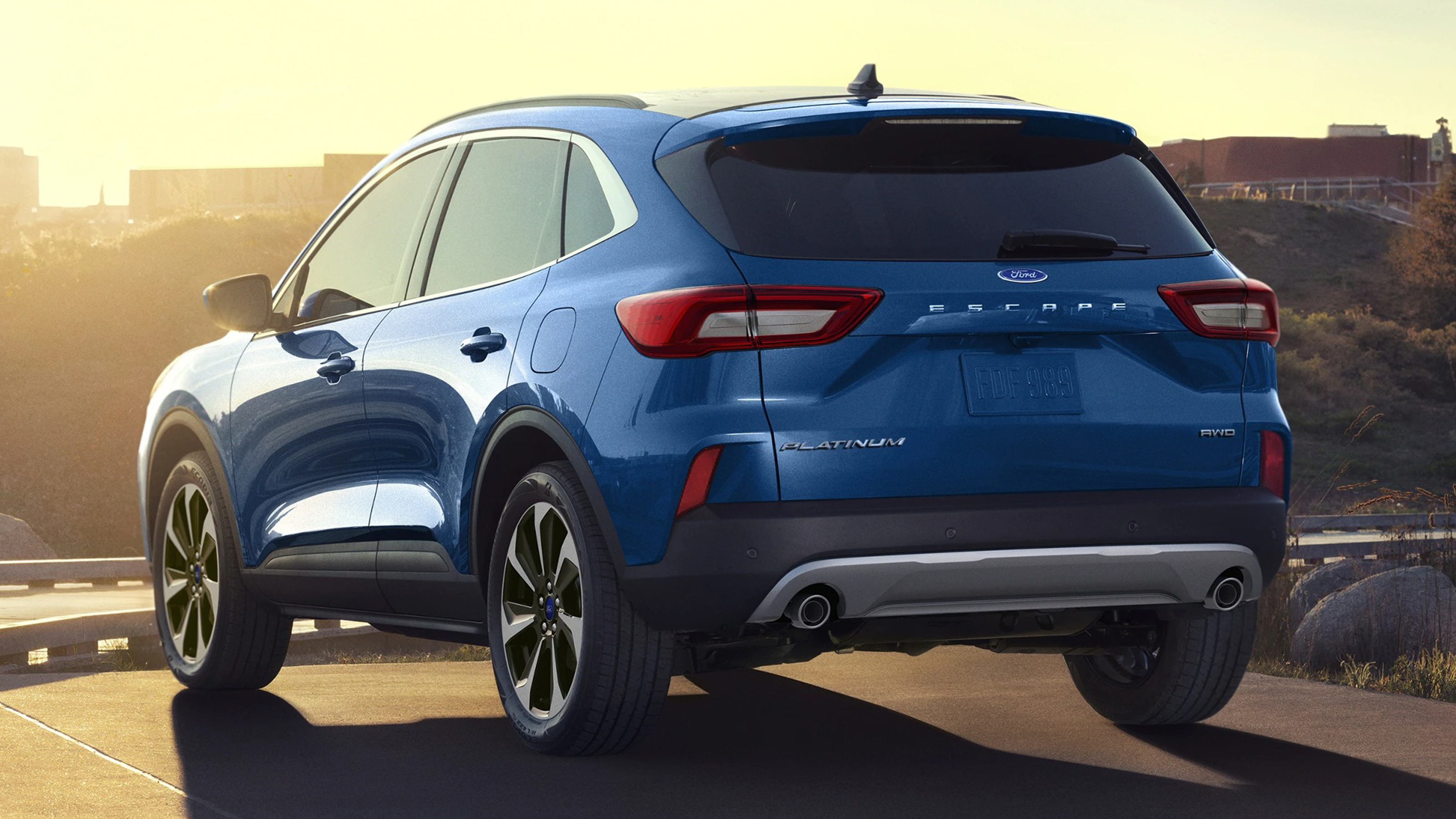 Ford Escape (Kuga facelift) - rear static