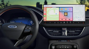 Ford Escape (Kuga facelift) - infotainment screen