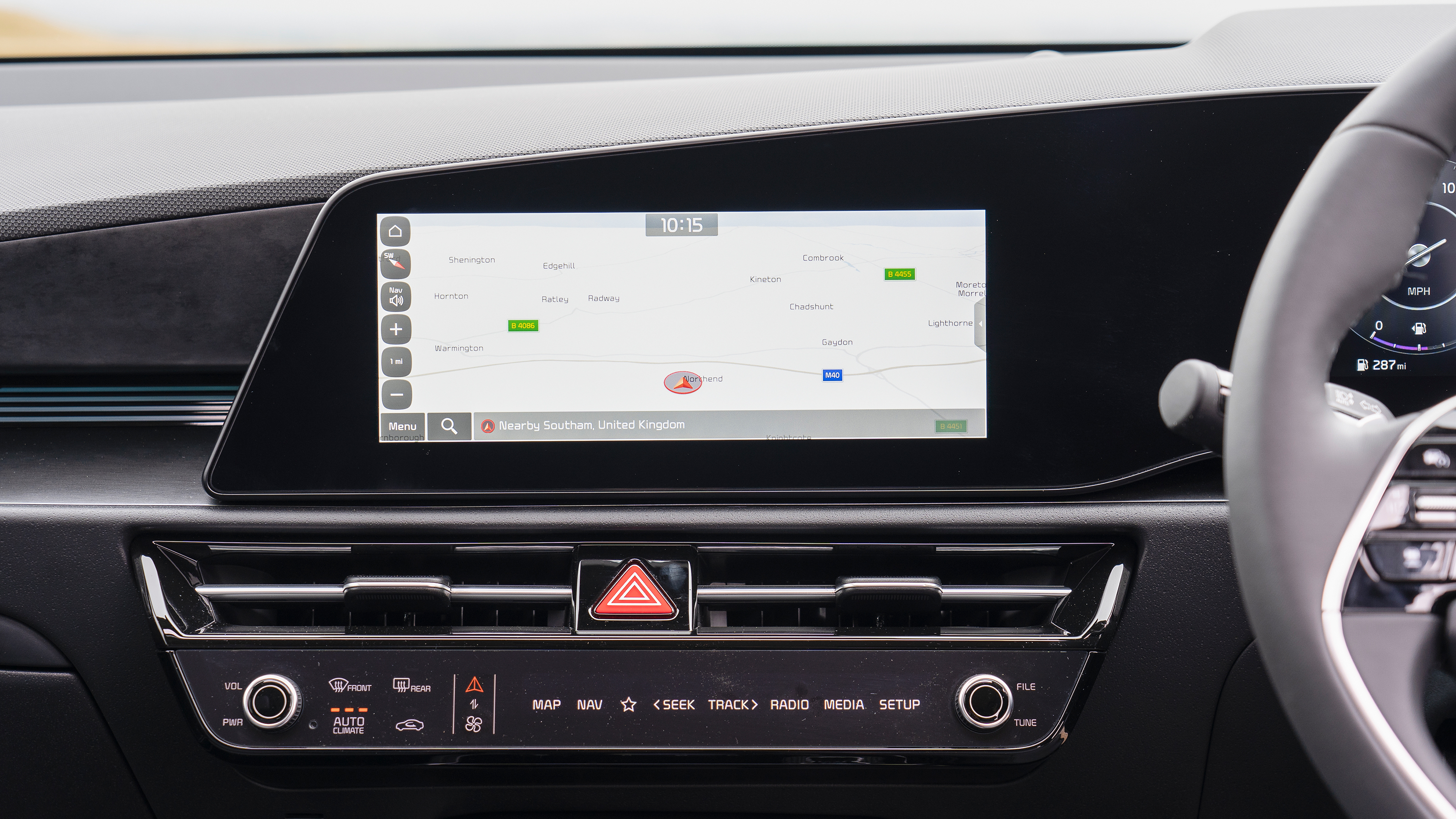 Kia Niro - infotainment screen