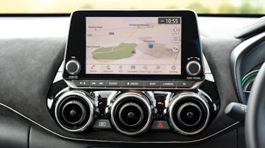 Nissan Juke - infotainment screen