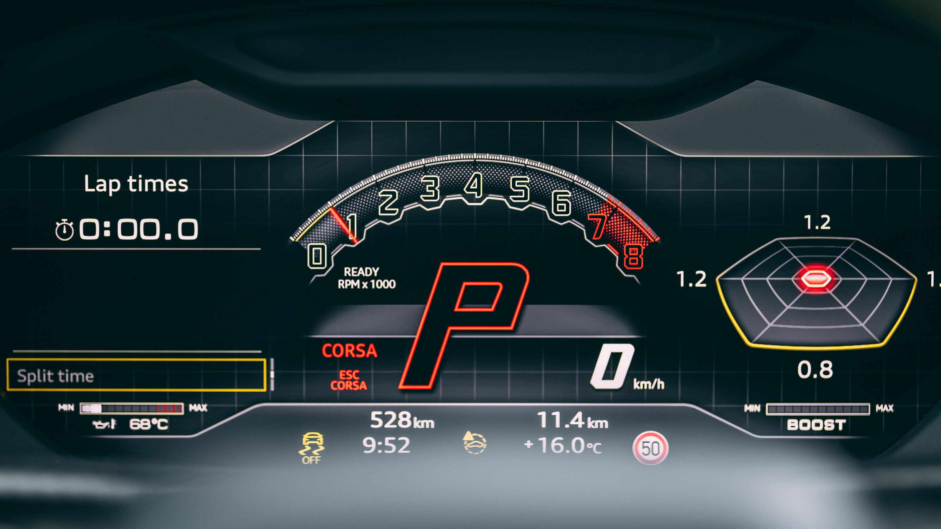  Lamborghini Urus Performante - dials