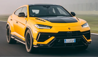 Lamborghini Urus Performante - front tracking