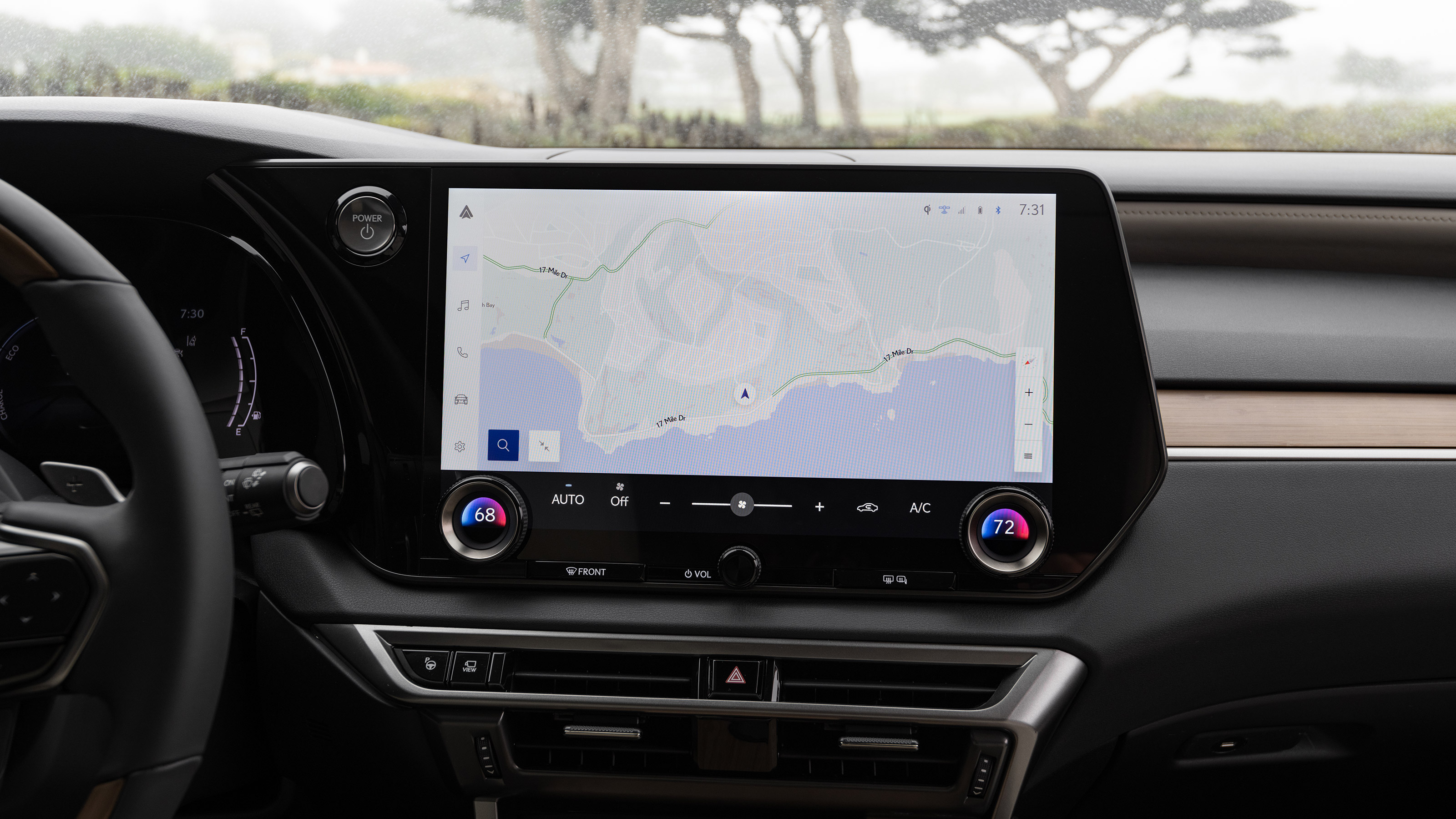 Lexus RX 350h - sat-nav