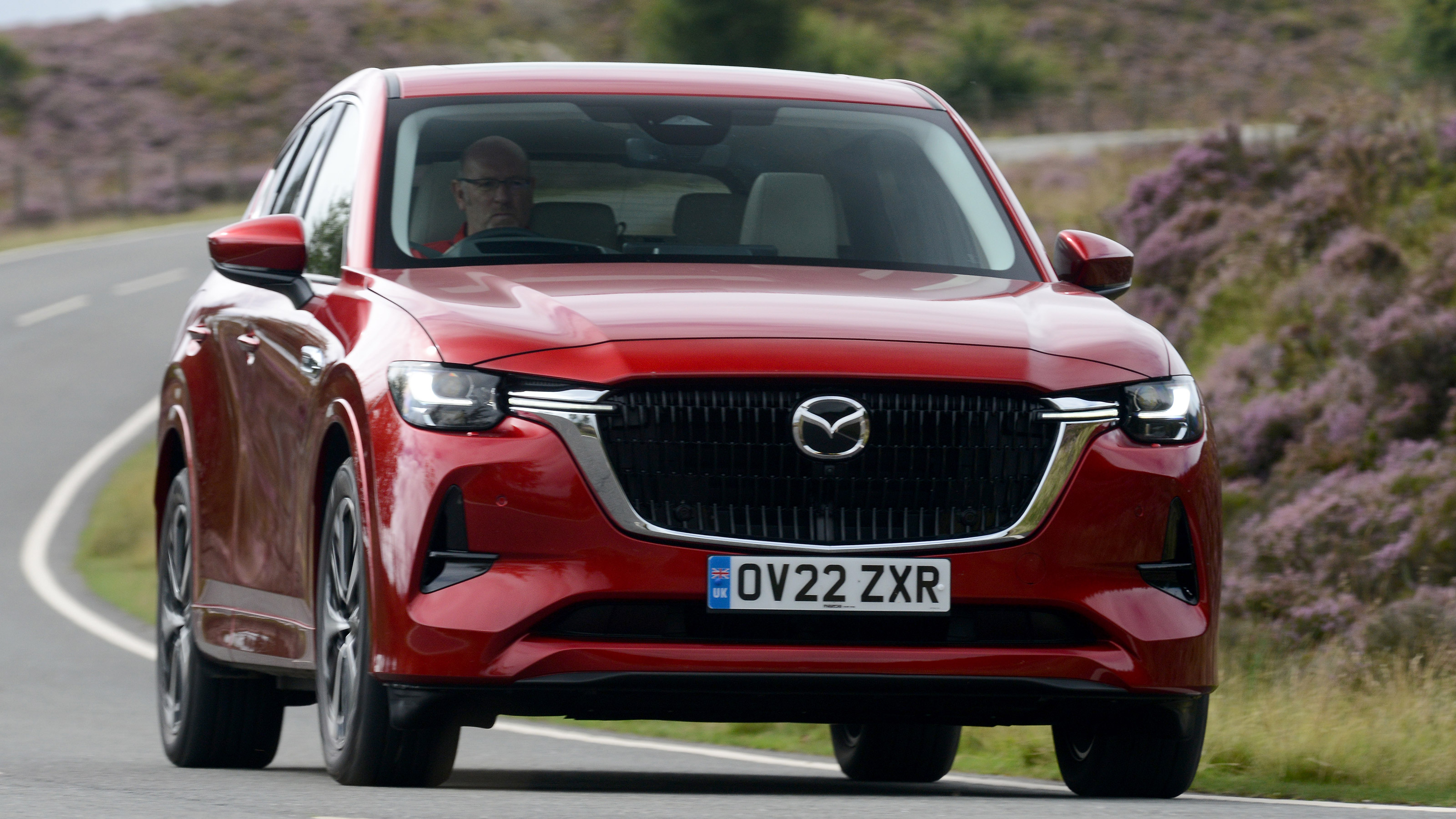 Mazda CX-60 - front cornering
