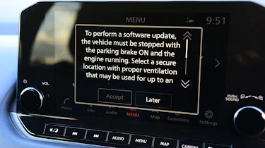 Nissan Qashqai - final report screen