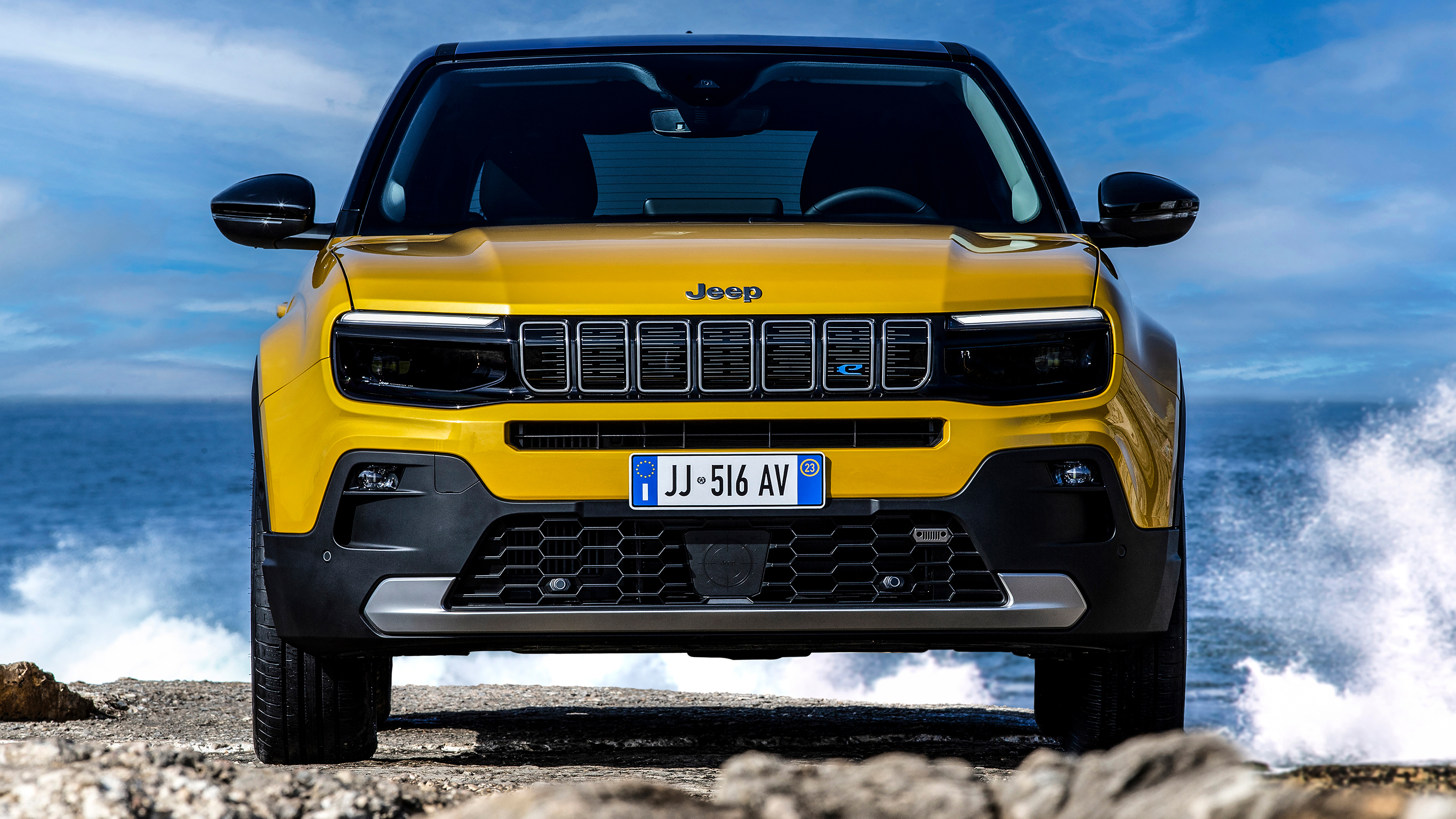 new Jeep Avenger nose
