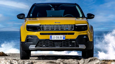 new Jeep Avenger nose