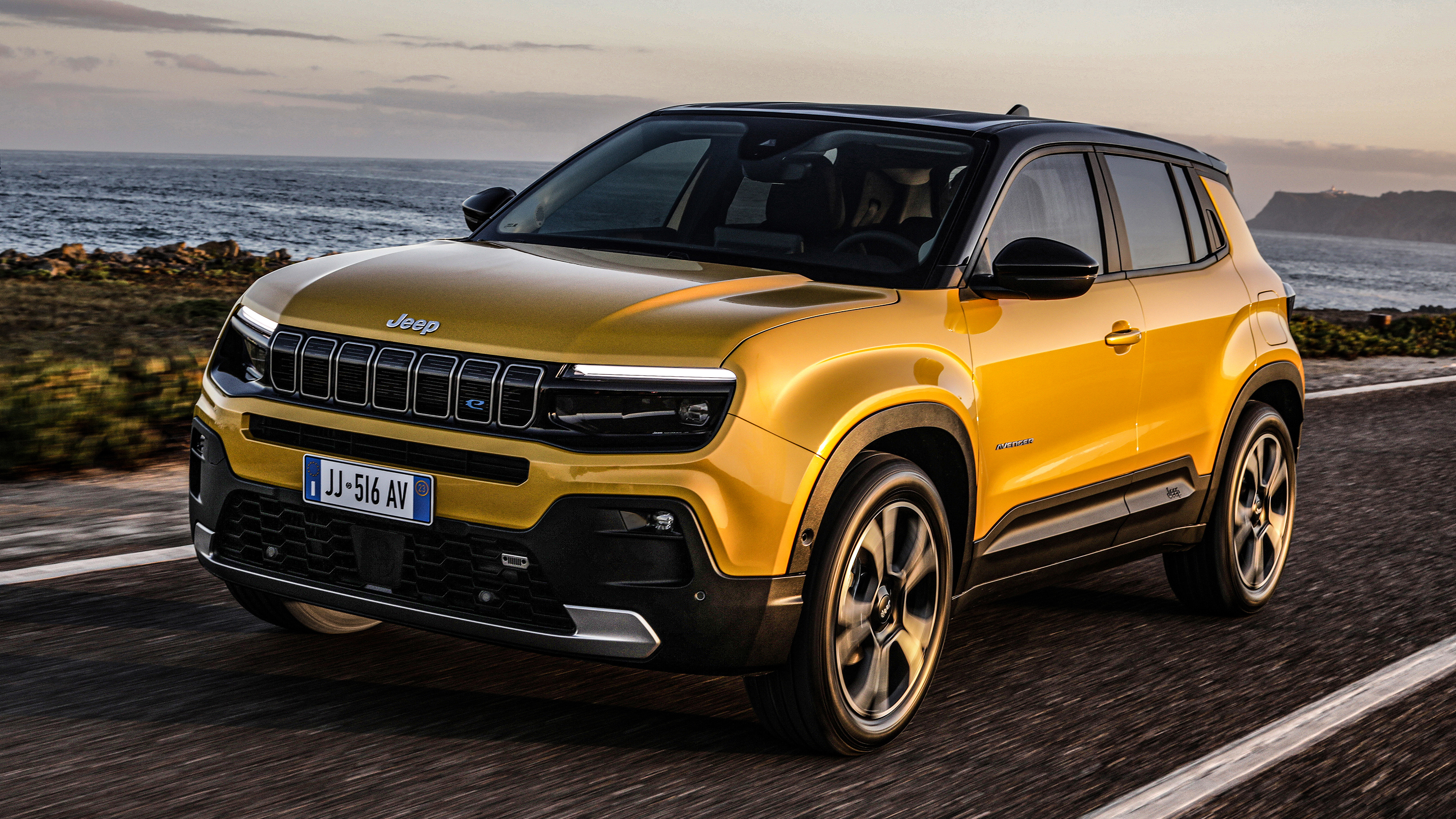 new Jeep Avenger front