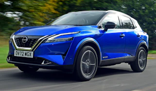 Nissan Qashqai e-Power - front tracking