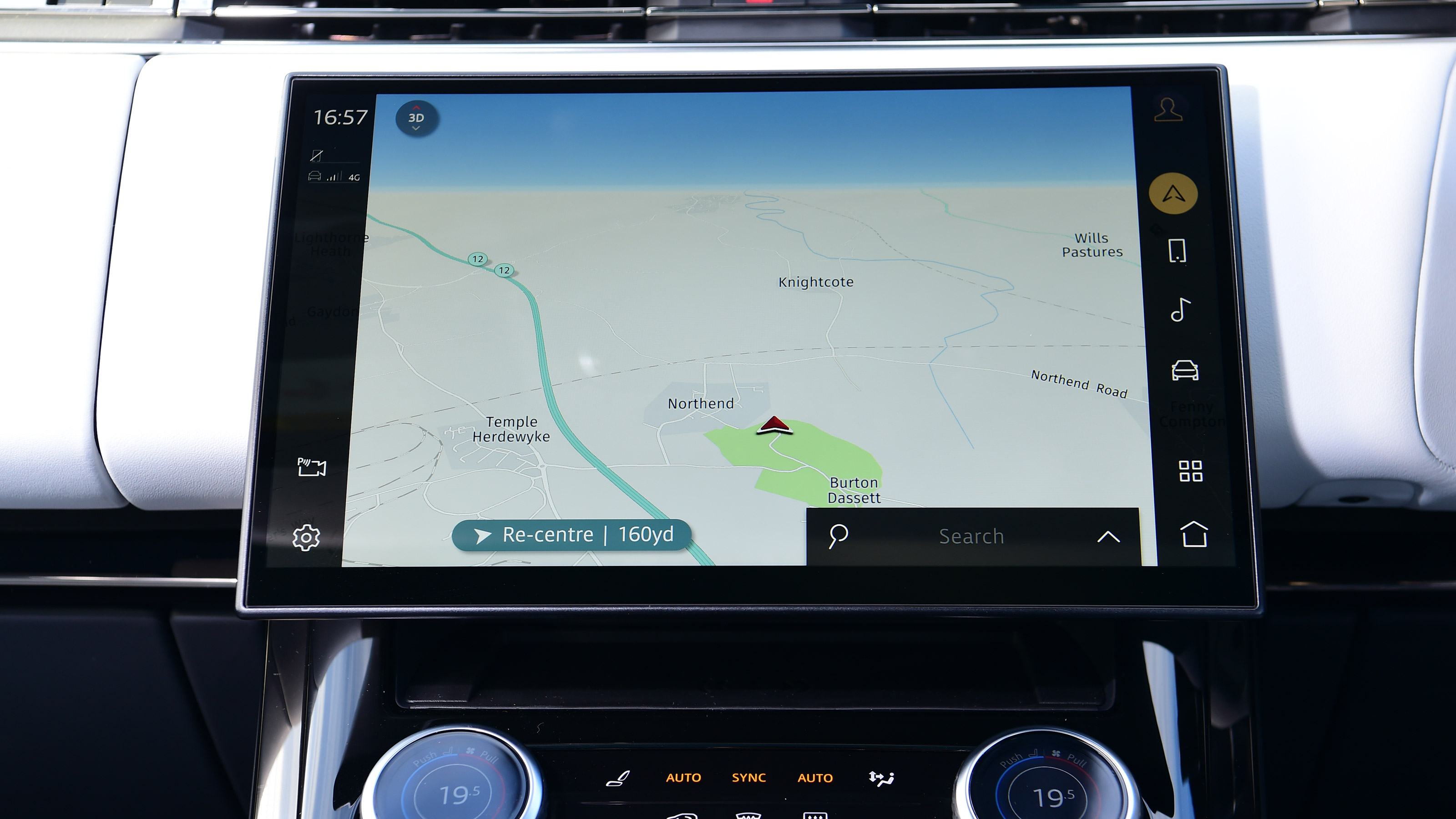 Range Rover Sport - sat-nav