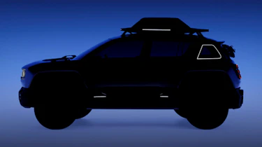 Renault 4 silhouette - side