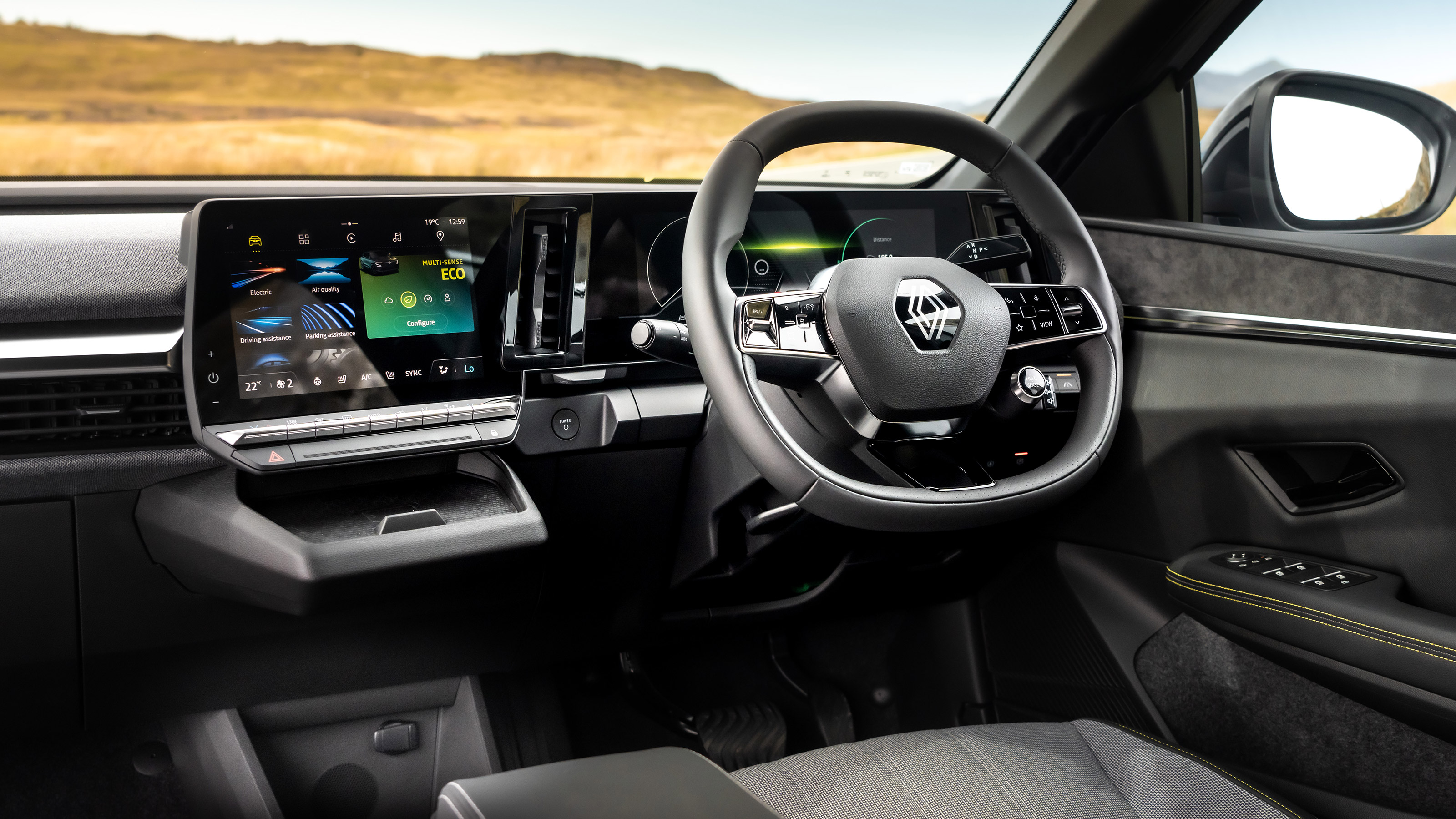 Renault Megane E-Tech - dash