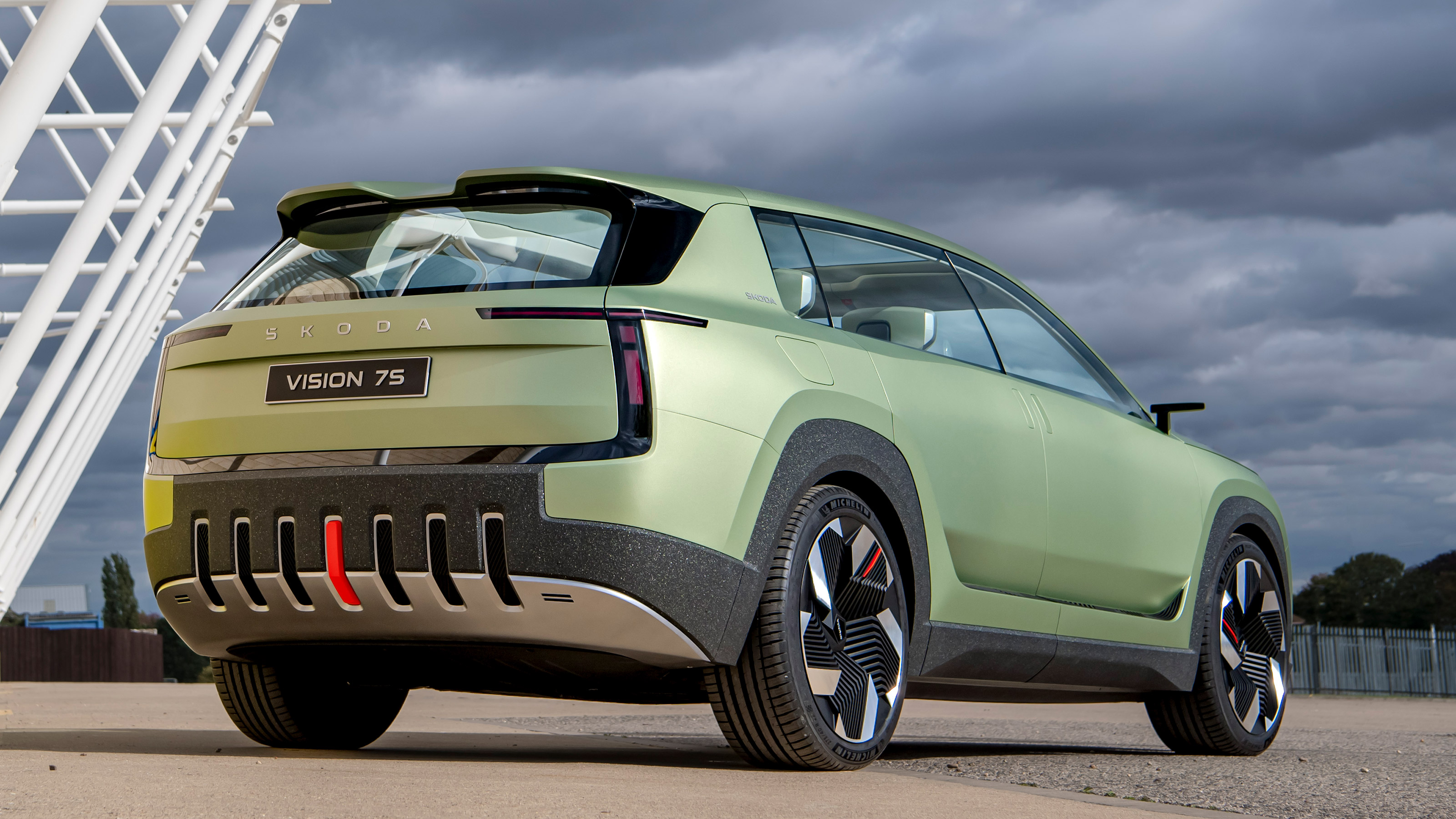 Skoda Vision 7S concept - rear static