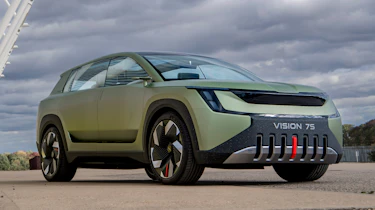 Skoda Vision 7S concept - front static