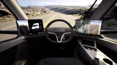 Tesla Semi - interior