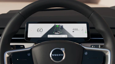 Volvo EX90 interior - dials
