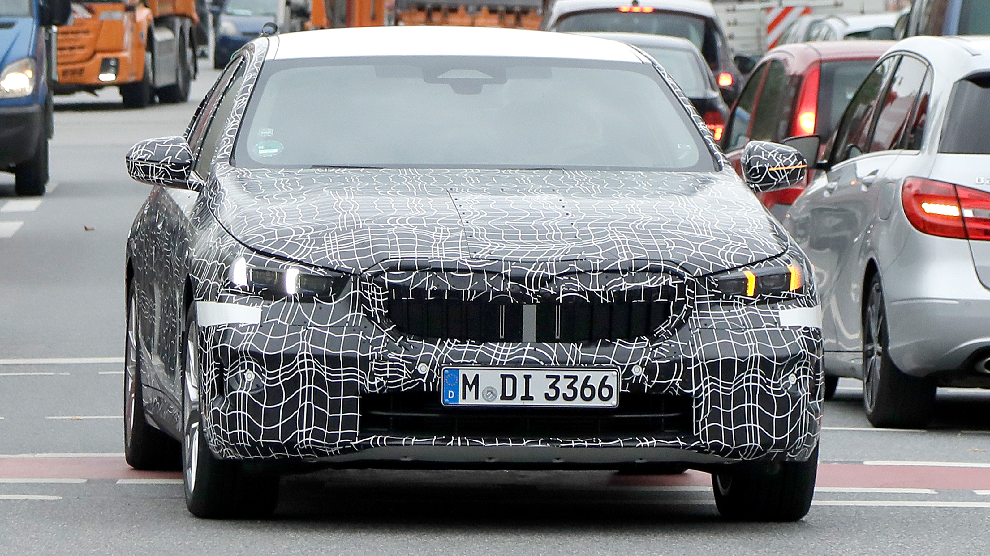 2023 BMW 5 Series (camouflaged) - front