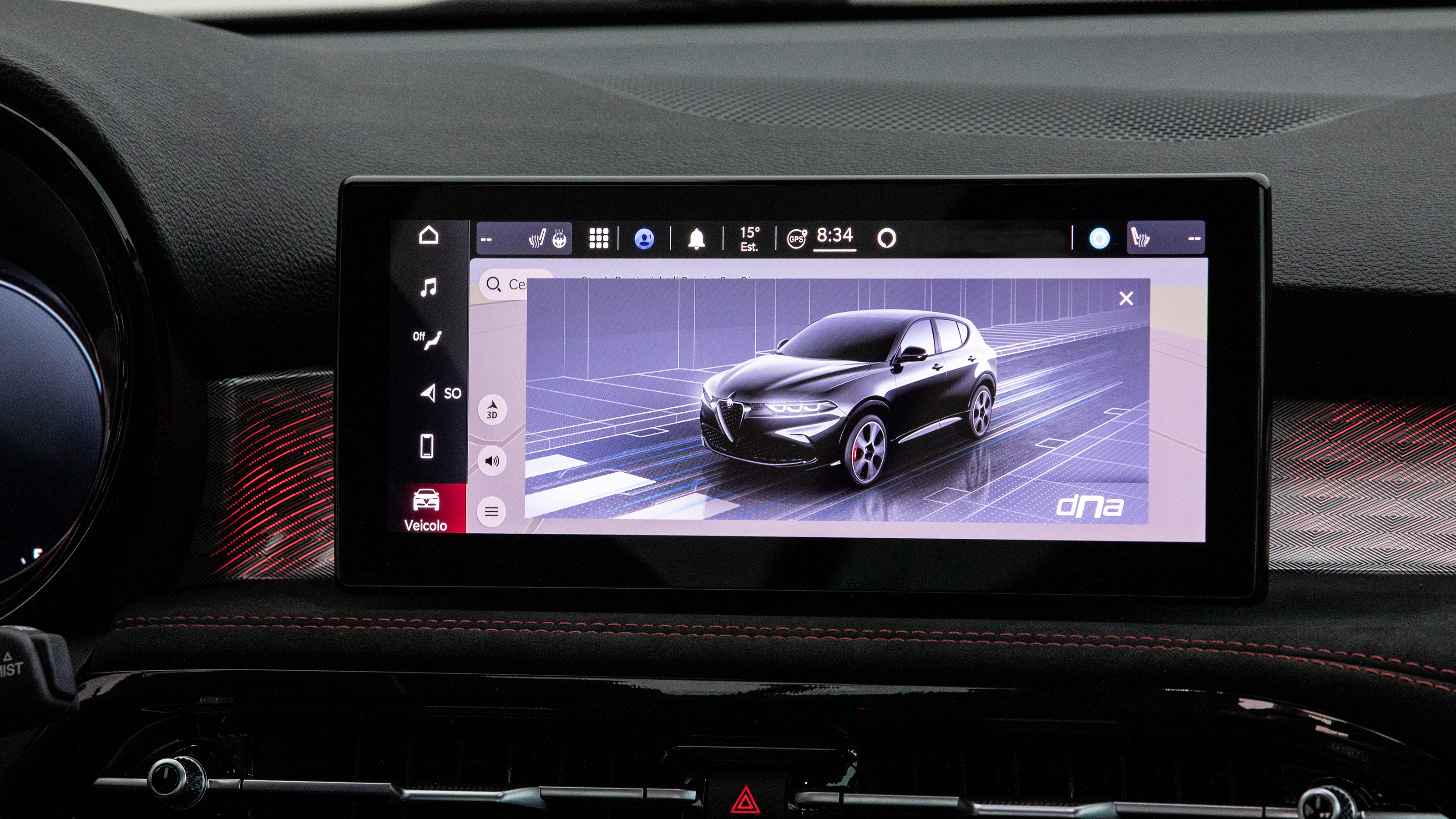 Alfa Romeo Tonale PHEV - screen