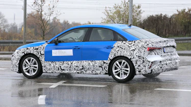 Audi A3 saloon spy - rear